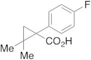 1-(4-Fluorophenyl)-2,2-dimethyl-cyclopropanecarboxylic Acid