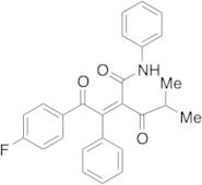 2-[2-(4-Fluorophenyl)-2-oxo-1-phenylethylidene]-4-methyl-3-oxo-N-phenylpentanamide