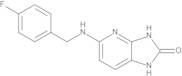 5-[[(4-Fluorophenyl)methyl]amino]-1,3-dihydro-2H-imidazo[4,5-b]pyridin-2-one