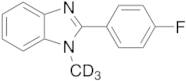 2-(4-Fluorophenyl)-1-methyl-d3-1H-benzo[d]imidazole