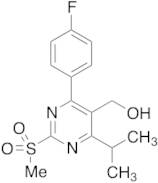 4-(4-Fluorophenyl)-5-hydroxymethyl-6-isopropyl-2-methylsulfonylpyrimidine