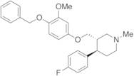 (3S,4R)-4-(4-Fluorophenyl)-3-[[3-methoxy-4-(benzyloxy)phenoxy]methyl]-1-methylpiperidine