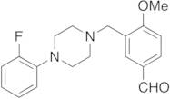 3-[[4-(2-Fluorophenyl)-1-piperazinyl]methyl]-4-methoxy-benzaldehyde