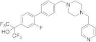2-Fluoro-4'-[[4-(4-pyridinylmethyl)-1-piperazinyl]methyl]-alpha,alpha-bis(trifluoromethyl)-[1,1'-biphenyl]-4-methanol