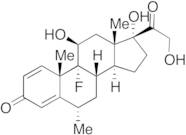 9alpha-Fluoro-6alpha-methylprednisolone