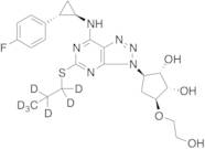 (1S,2S,3R,5S)-3-[7-[[(1R,2S)-2-(4-fluorophenyl)cyclopropyl]amino]-5-(propylthio)-3H-1,2,3-triazolo[4,5-d]pyrimidin-3-yl]-5-(2-hydroxyethoxy)-1,2-cyclopentanediol-d7