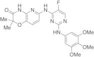 6-[[5-Fluoro-2-[(3,4,5-trimethoxyphenyl)amino]-4-pyrimidinyl]amino]-2,2-dimethyl-2H-pyrido[3,2-b]-1,4-oxazin-3(4H)-one