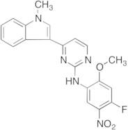 N-(4-Fluoro-2-methoxy-5-nitrophenyl)-4-(1-methyl-1H-indol-3-yl)-2-pyrimidinamine