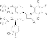 (3R,4S)-1-(4-Fluorophenyl)-3-[(3S)-3-(4-fluorophenyl)-3-[(trimethylsilyl)oxy]propyl]-4-[4-[(trimet…