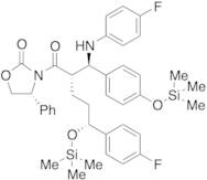 (4R)-3-[(2S,5R)-5-(4-Fluorophenyl)-2-[(R)-[(4-fluorophenyl)amino][4-[(trimethylsilyl)oxy]phenyl]methyl]-1-oxo-5-[(trimethylsilyl)oxy]pentyl]-4-phenyl-2-oxazolidinone
