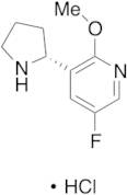 5-Fluoro-2-methoxy-3-(2R)-2-pyrrolidinyl-pyridine Dihydrochloride