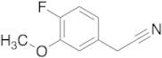 2-(4-Fluoro-3-methoxyphenyl)acetonitrile