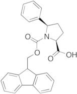 Fmoc-(2S,5R)-5-phenyl-pyrrolidine-2-carboxylic Acid