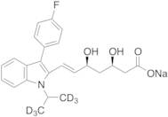 Fluvastatin-d6 Sodium Salt