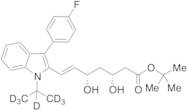 (3R,5S)-rel-Fluvastatin-d7 tert-Butyl Ester
