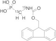 N-Fmoc Aminomethanephosphonic Acid-13C,15N