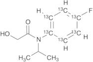 N-(4-Fluorophenyl)-2-hydroxy-N-isopropylacetamide-13C6