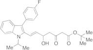 (6E)-7-[3-(4-Fluorophenyl)-1-(1-methylethyl)-1H-indol-2-yl]-5-hydroxy-3-oxo-6-heptenoic Acid 1,1...