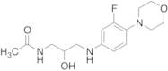 N-[3-[[3-Fluoro-4-(4-morpholinyl)phenyl]amino]-2-hydroxypropyl]acetamide