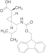 (S)-2-((1R,2S)-2-((R)-1-((((9H-fluoren-9-yl)methoxy)carbonyl)amino)-3-methylbutyl)cyclopropyl)pr...