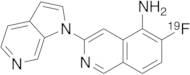 6-​(Fluoro-​19F)​-​3-​(1H-​pyrrolo[2,​3-​c]​pyridin-​1-​yl)​-5-​isoquinolinamine