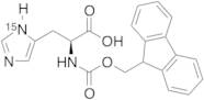 Nα-Fmoc-L-histidine-3-15N