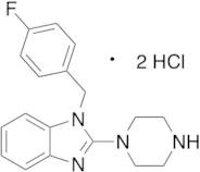 1-(4-Fluoro-benzyl)-2-piperazin-1-yl-1H-benzoimidazole Dihydrochloride