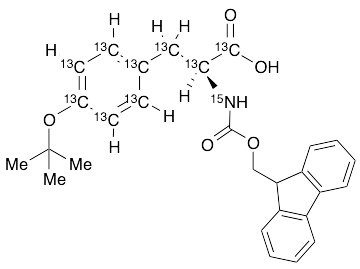 N-Fmoc-(13C9,15N)-L-Tyrosine O-Tertbutyl Ether