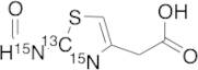 2-(2-Formamidothiazol-4-yl)acetic Acid-13C,15N2