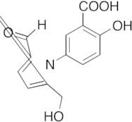 5-[2-Formyl-5-(hydroxymethyl)-1H-pyrrol-1-yl]-2-hydroxybenzoic Acid (>85% by HPLC)