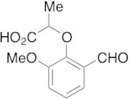 2-(2-Formyl-6-methoxyphenoxy)propanoic Acid