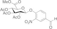 4-Formyl-2-nitrophenyl β-D-Glucopyranosiduronic Acid Methyl Ester 2,3,4-Triacetate