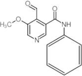 4-Formyl-5-methoxy-N-phenylnicotinamide