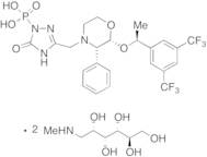 (1’S,2R,3S)-Defluoro Fosaprepitant Dimeglumine