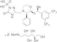 (1’S,2S,3R)-Defluoro Fosaprepitant Dimeglumine
