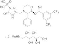 (1’R,2S,3S)-Defluoro Fosaprepitant Dimeglumine