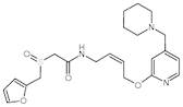 (Z)-2-((Furan-2-ylmethyl)sulfinyl)-n-(4-((3-(piperidin-1-ylmethyl)pyridin-2-yl)oxy)but-2-en-1-yl)acetamide