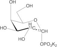 -D-Galactose-1,2-13C2 1-Phosphate Dipotassium Salt