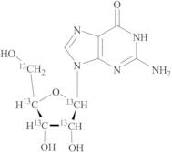 Guanosine-13C5