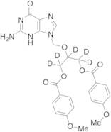 Ganciclovir-d5 di-O-p-Methoxybenzoate