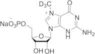 7-Methylguanosine 5'-monophosphate Sodium Salt-D3