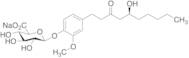 (S)-6-Gingerol-4'-O-β-glucuronide Sodium Salt