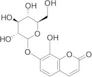 7-​(beta-​D-​Glucopyranosyloxy)​-​8-​Hydroxy-2H-​1-​Benzopyran-​2-​One