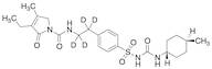 Glimepiride-d4 (phenylethyl-a,a,b,b-d4) (cis/trans)