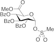 -D-Glucopyranuronic Acid Methyl Ester 2,3,4-Tribenzoate 1-Methanesulfonate
