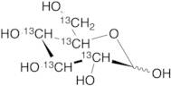 D-Glucose-2,3,4,5,6-13C5