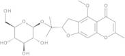 4-O-beta-D-Glucosyl-5-O-methyllvisamminol