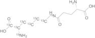 ε-(γ-L-Glutamyl)lysine-13C6,15N2