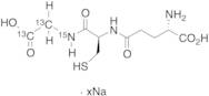 Glutathione (glycine-13C2,15N) Sodium Salt