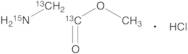 Glycine-13C2,15N Methyl Ester Hydrochloride